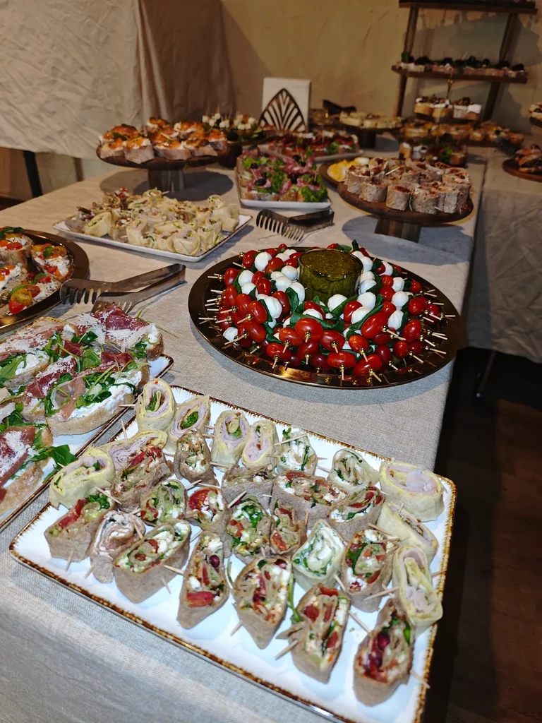 Canapé-Platten aus unserem Catering